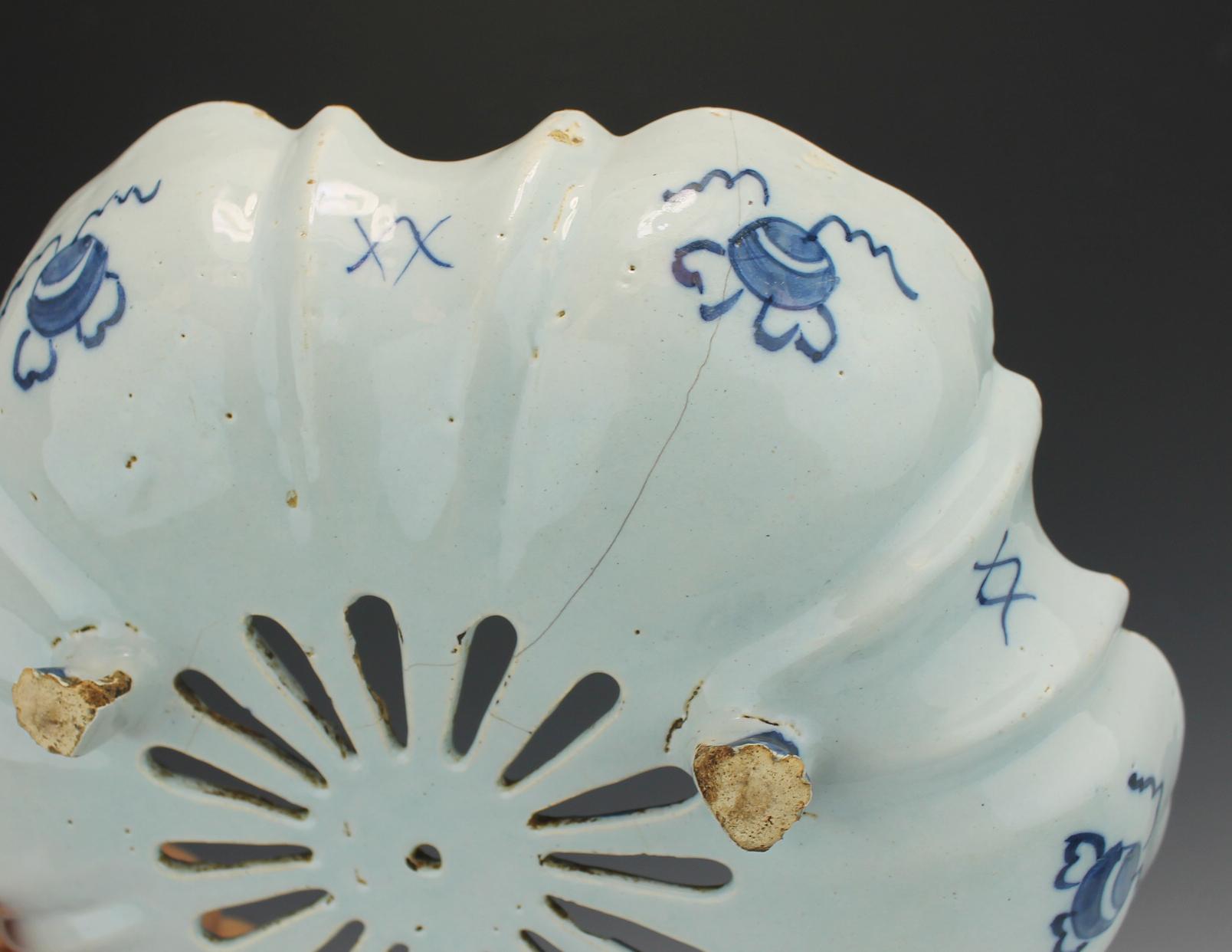 A group of Dutch Delft pottery including a rare bull - Image 14 of 34