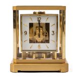 A Jaeger-LeCoultre gilt-brass Atmos clock