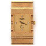 An 18 karat gold Piaget Polo lady's wristwatch