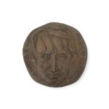 André Masson (1896-1987) A bronze commemorative coin 'Andre Malraux', not dated, marked: André