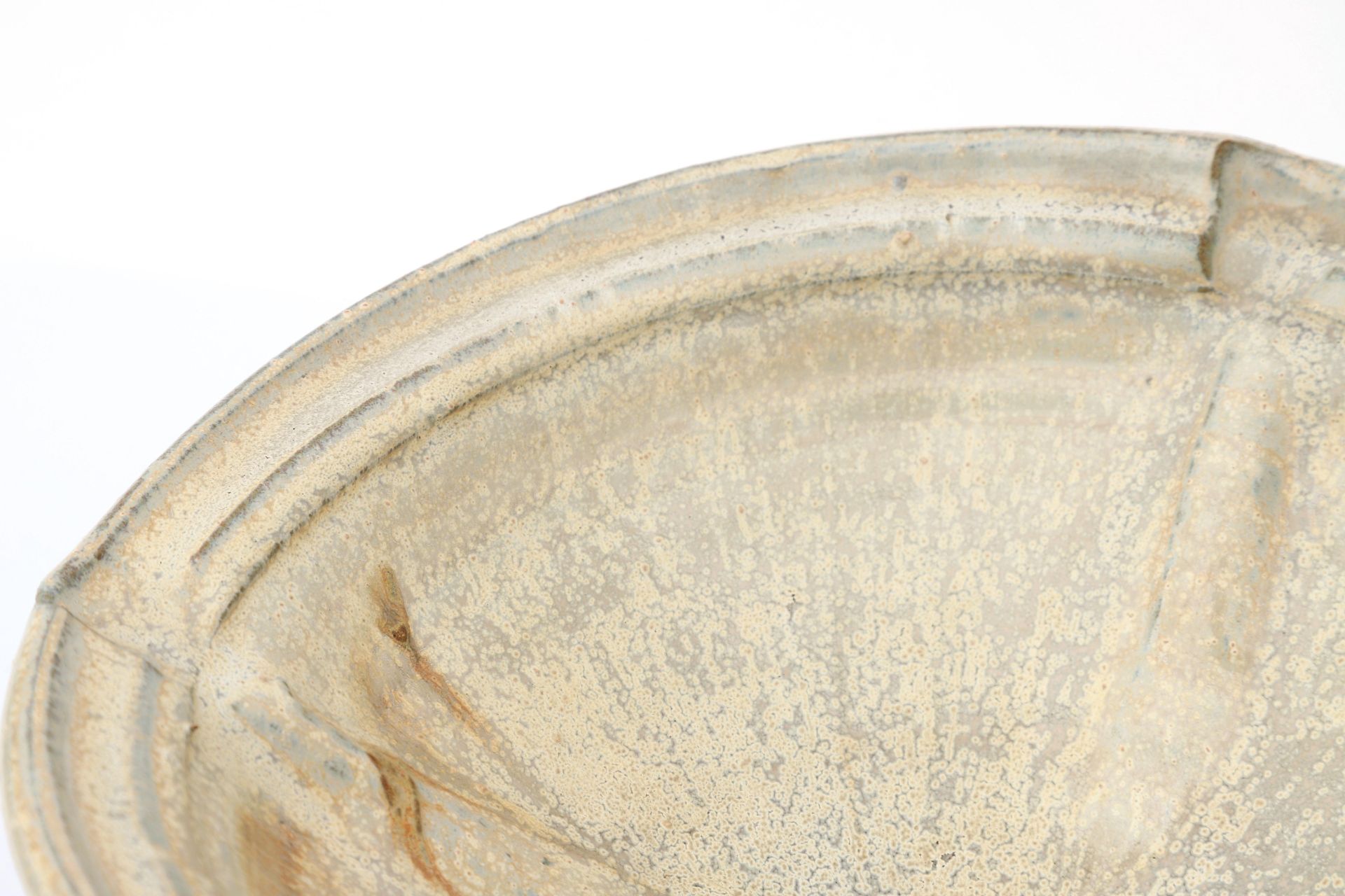 Michel Gardelle (1949) A stoneware bowl decorated with running glaze, the wall distorted, circa - Bild 5 aus 5