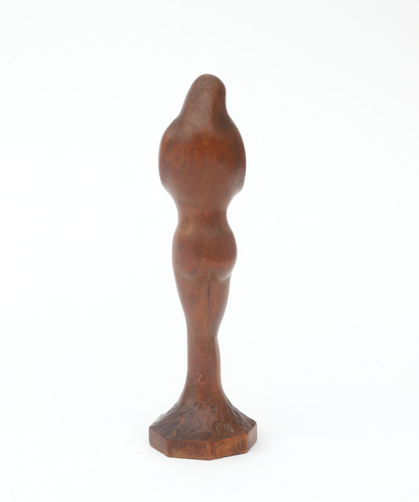 Francina Petronella Josephina (Nel) Bakema (1902-1992) (attributed) A carved oak sculpture of a - Bild 4 aus 4