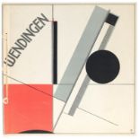 Wendingen Nr. 11, 1921, English edition, lithographed cover designed by El Lissitzky (1890-1941),