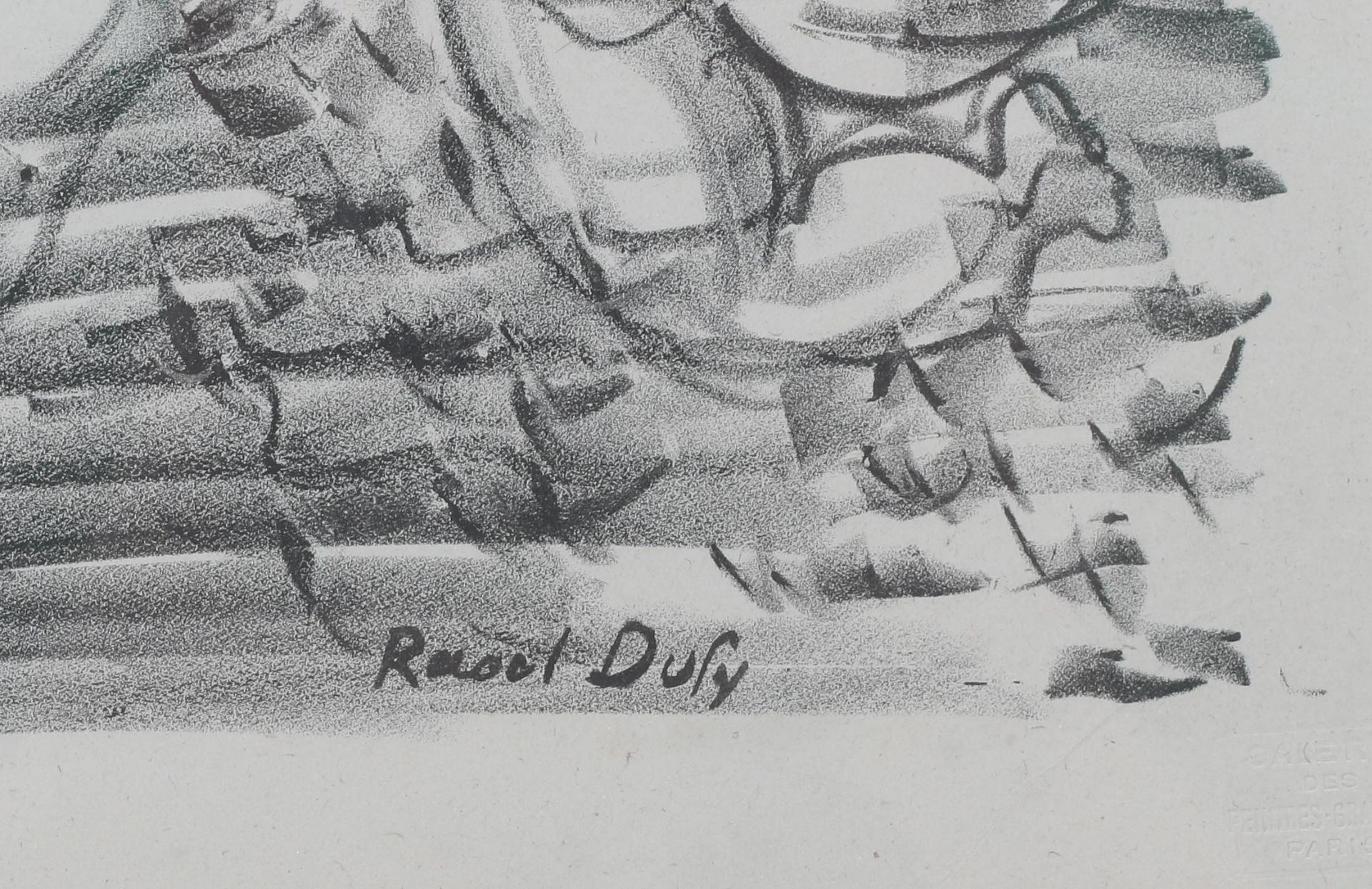 Raoul Dufy (1877-1953) 'Baigneuses'. Signed lower right 'Raoul Dufy' Edition: Edmond Frapier, - Bild 2 aus 4