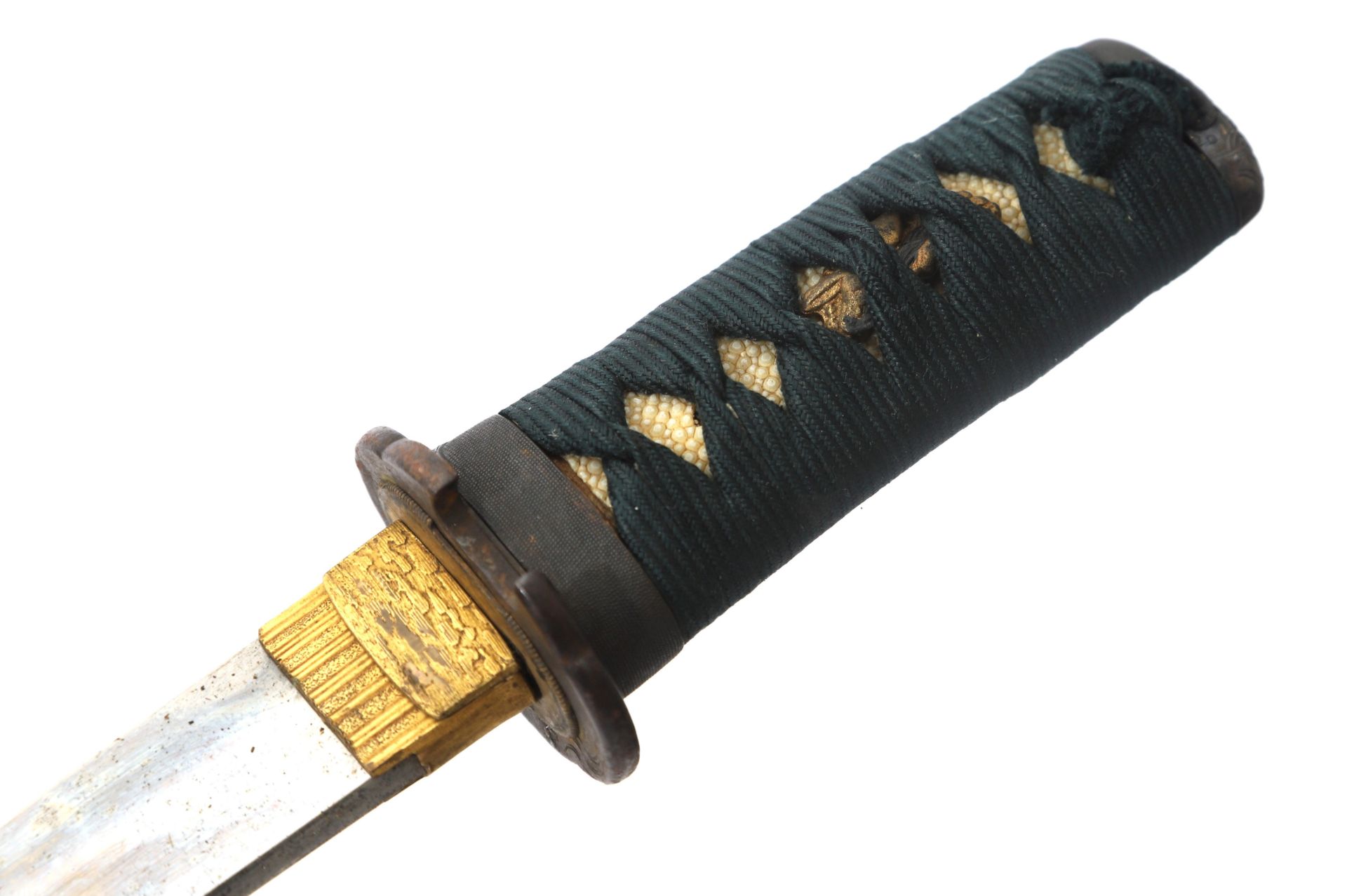 The wakizashi (脇差 / 'side inserted sword': referring to how they were worn, on one side underneath - Bild 3 aus 4