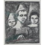 Georges Rouault (1871-1958) Trio (1927). Publisher: Edmond Frapier, Paris. Litho 32,5 x 27 cm.