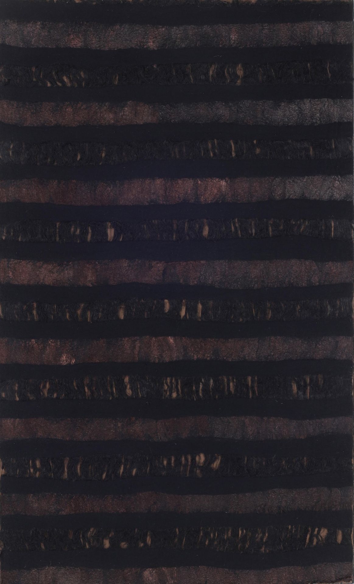 Claudy Jongstra (1963) Texture no. 3 (deel B). Textiel 150 x 90 cm.