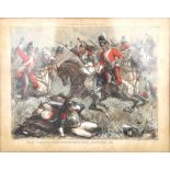 Richard Simkin (1850–1926) Richard Simkin (1850-1926), Battle of Waterloo, signed lower left.