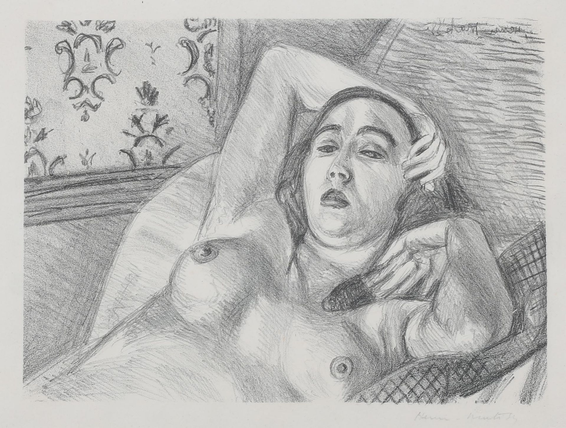 Henri Matisse (1869-1954) 'Le Repos de Modèle'. Signed in pencil lower right. Edition Edmond