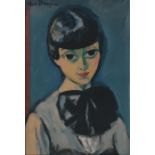 Kees van Dongen (1877-1968) Claudine (1950). From the portfolio Estampes by Robert Rey. Published by