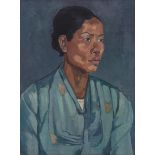 Edith Pijpers (1886-1963) Portrait of an Indonesian Woman, signed lower left 'Edith Pijpers'.