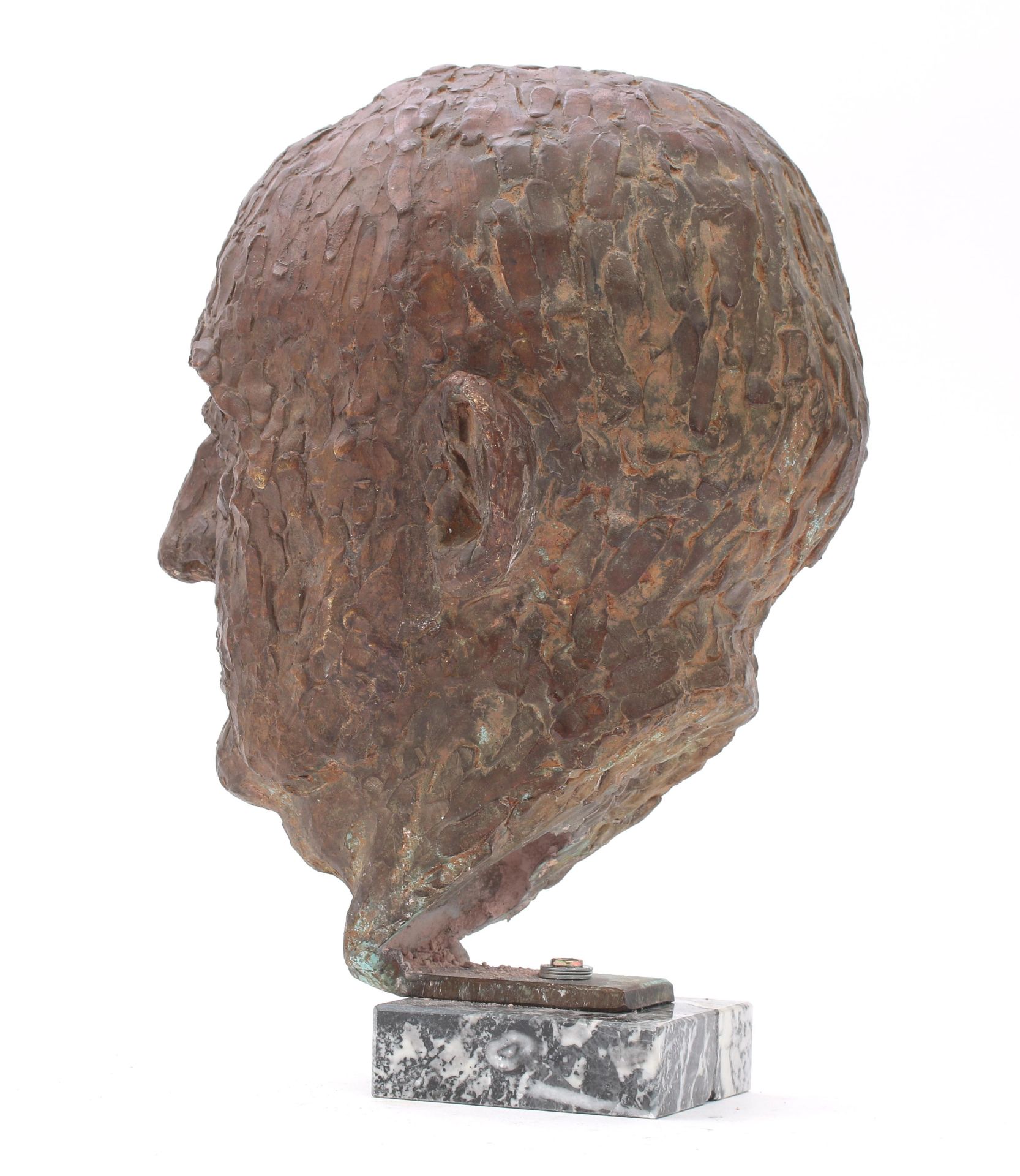 Han Rehm (1908-1970) On a square black marble base, signed and dated 1969. H. 35 cm. - Bild 5 aus 5