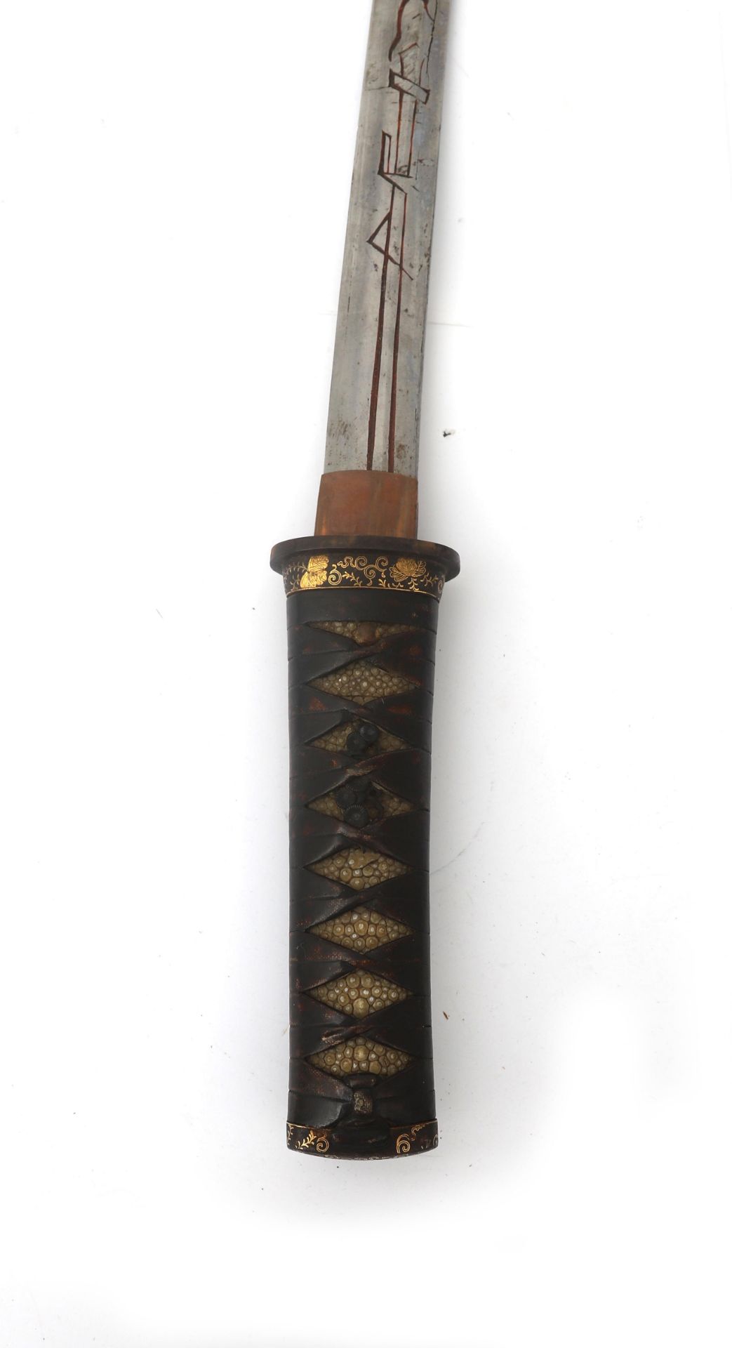 The wakizashi (脇差 / 'side inserted sword': referring to how they were worn, on one side underneath - Bild 8 aus 8