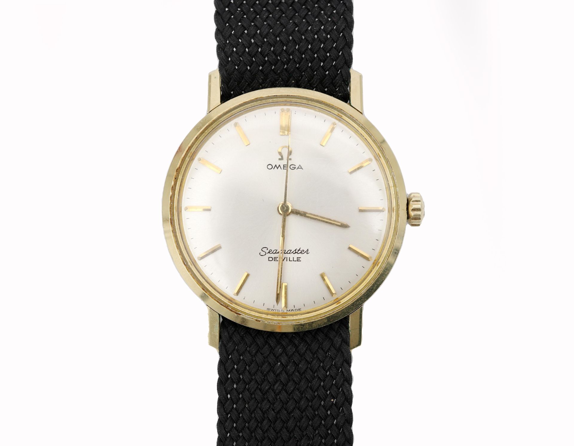 A 14 karat gold and steel Omega Seamaster DeVille Gentleman's wristwatch  - Bild 3 aus 7