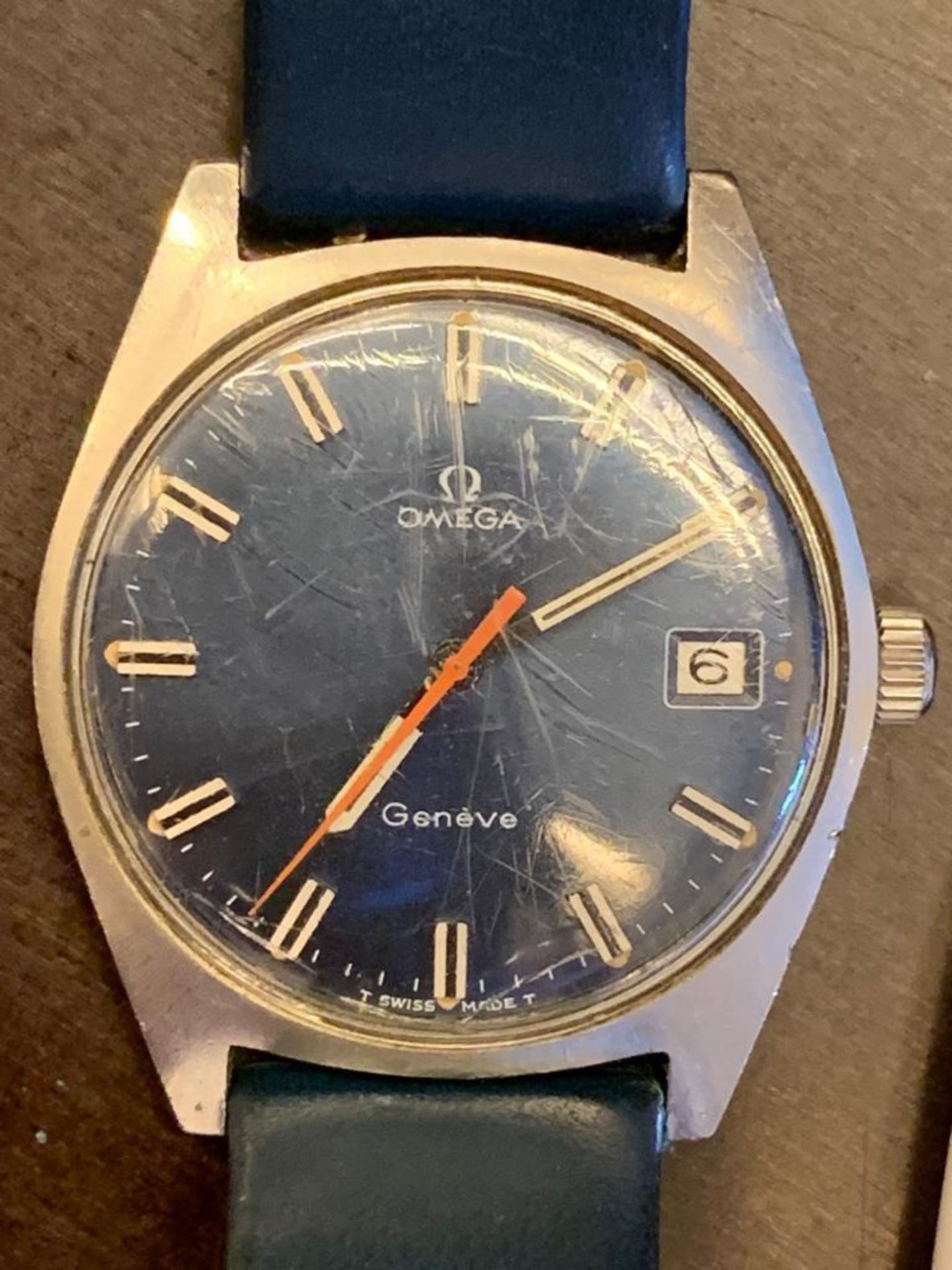 A steel Omega gentleman's wristwatch from 1969  - Bild 5 aus 12