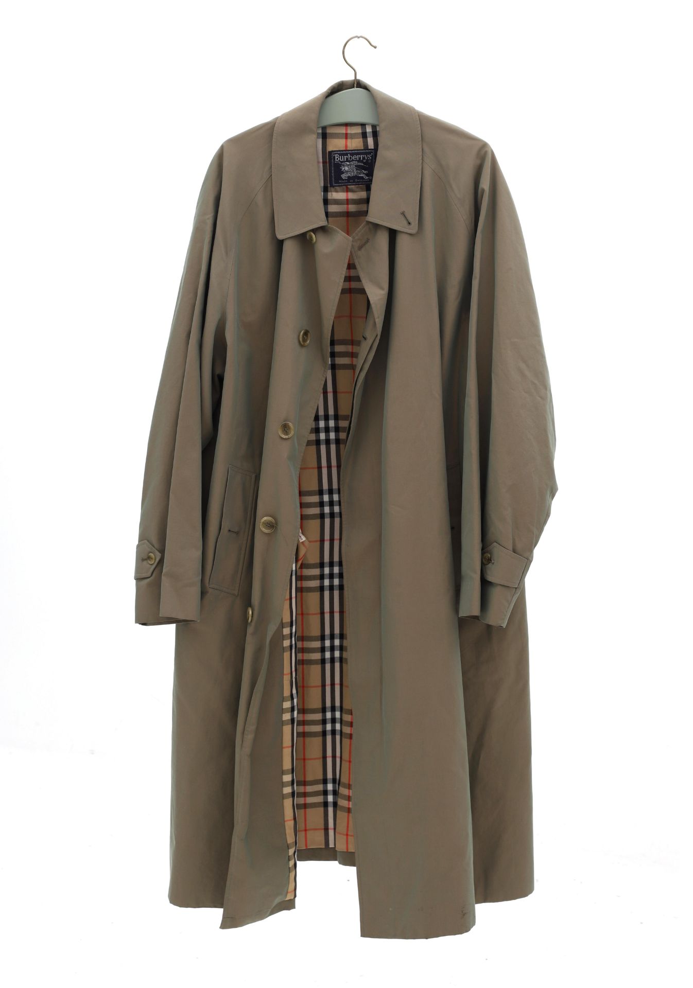A vintage Burberry raincoat, size XL  - Bild 5 aus 10