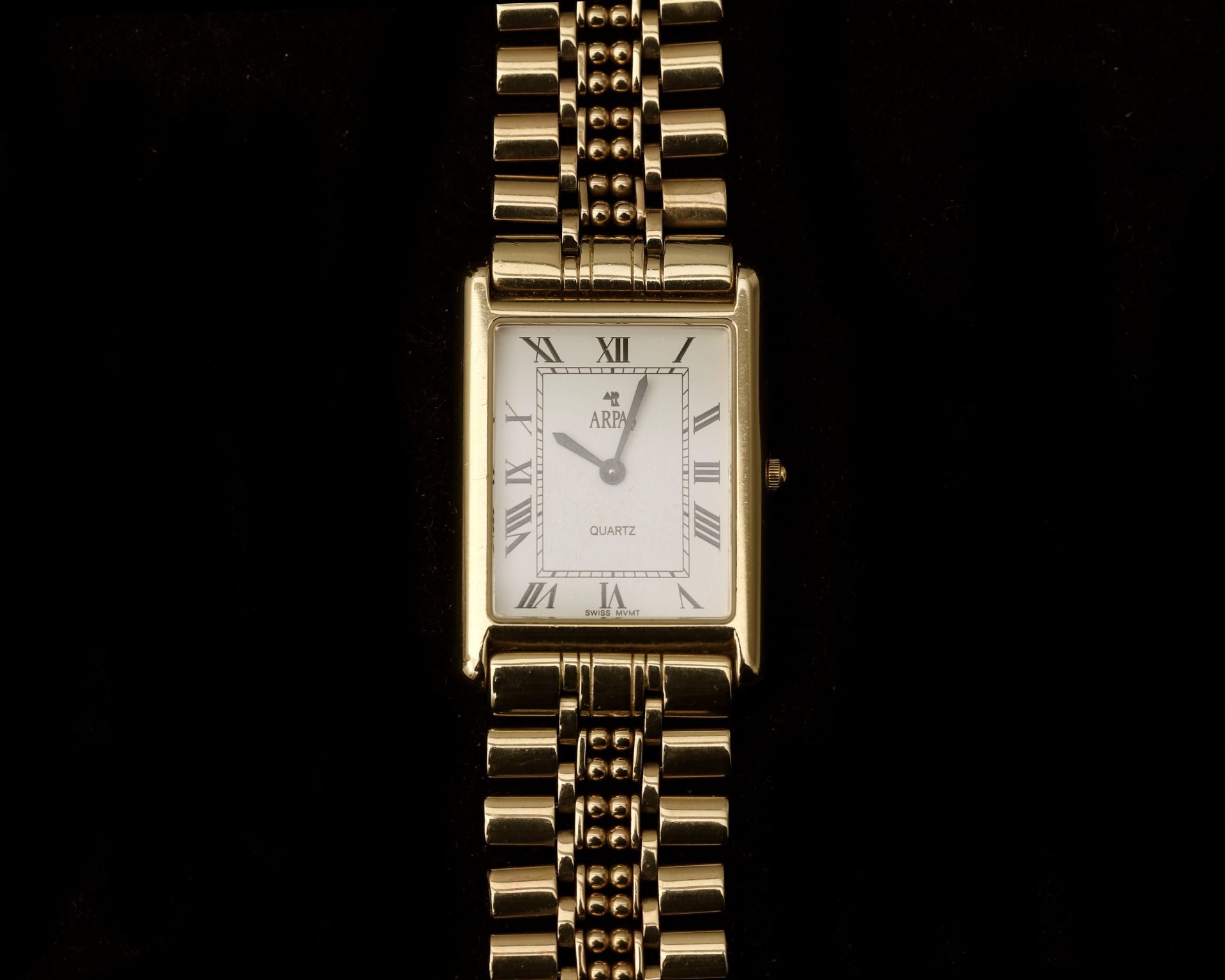 A 14 karat gold Arpas women's wristwatch, 