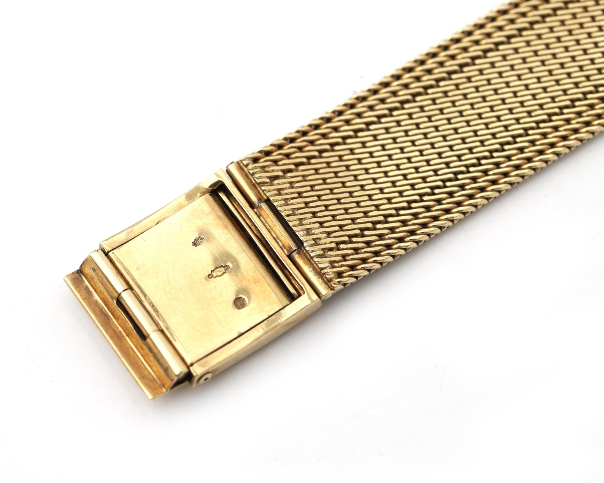 A 14 karat gold Girard Perregaux gentleman's wristwatch  - Bild 8 aus 8