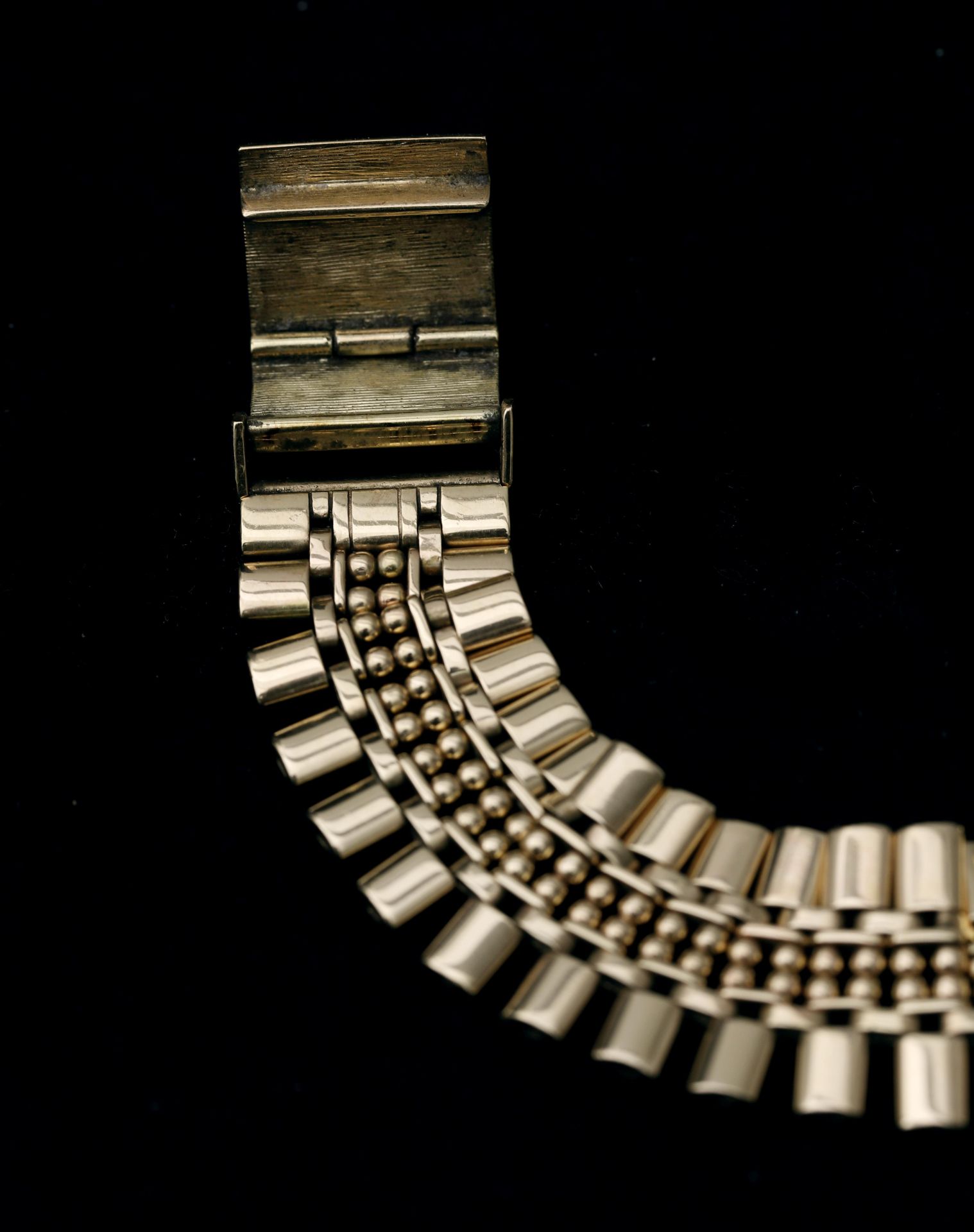 A 14 karat gold Arpas women's wristwatch,  - Bild 7 aus 7