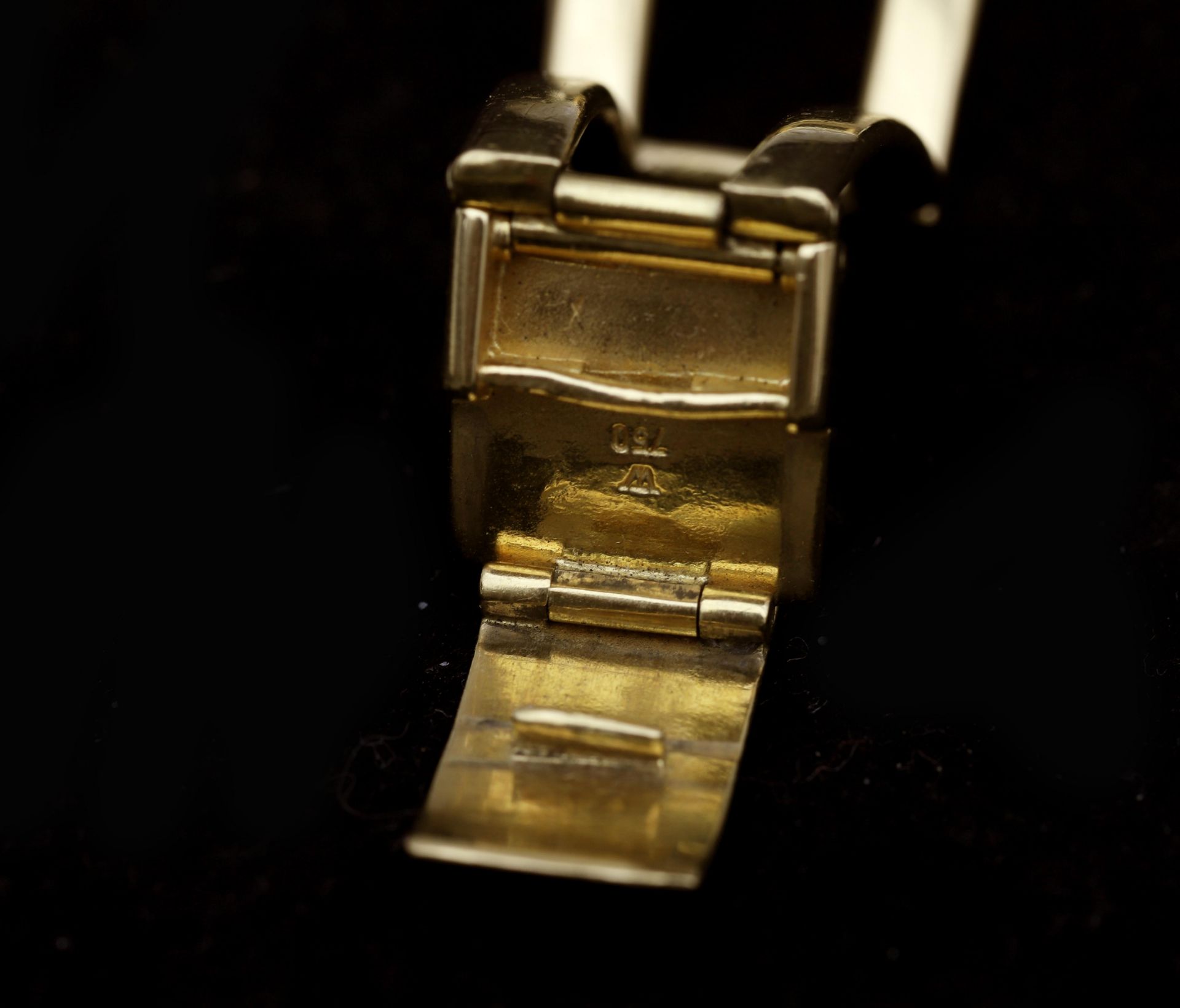 A bi-color Omega Constellation wristwatch with 18 karat gold strap  - Bild 2 aus 9
