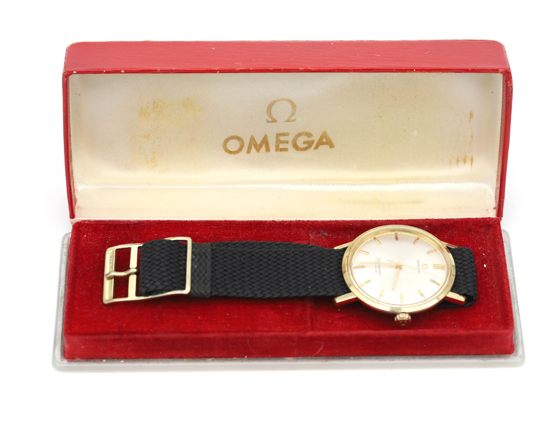 A 14 karat gold and steel Omega Seamaster DeVille Gentleman's wristwatch  - Bild 4 aus 7