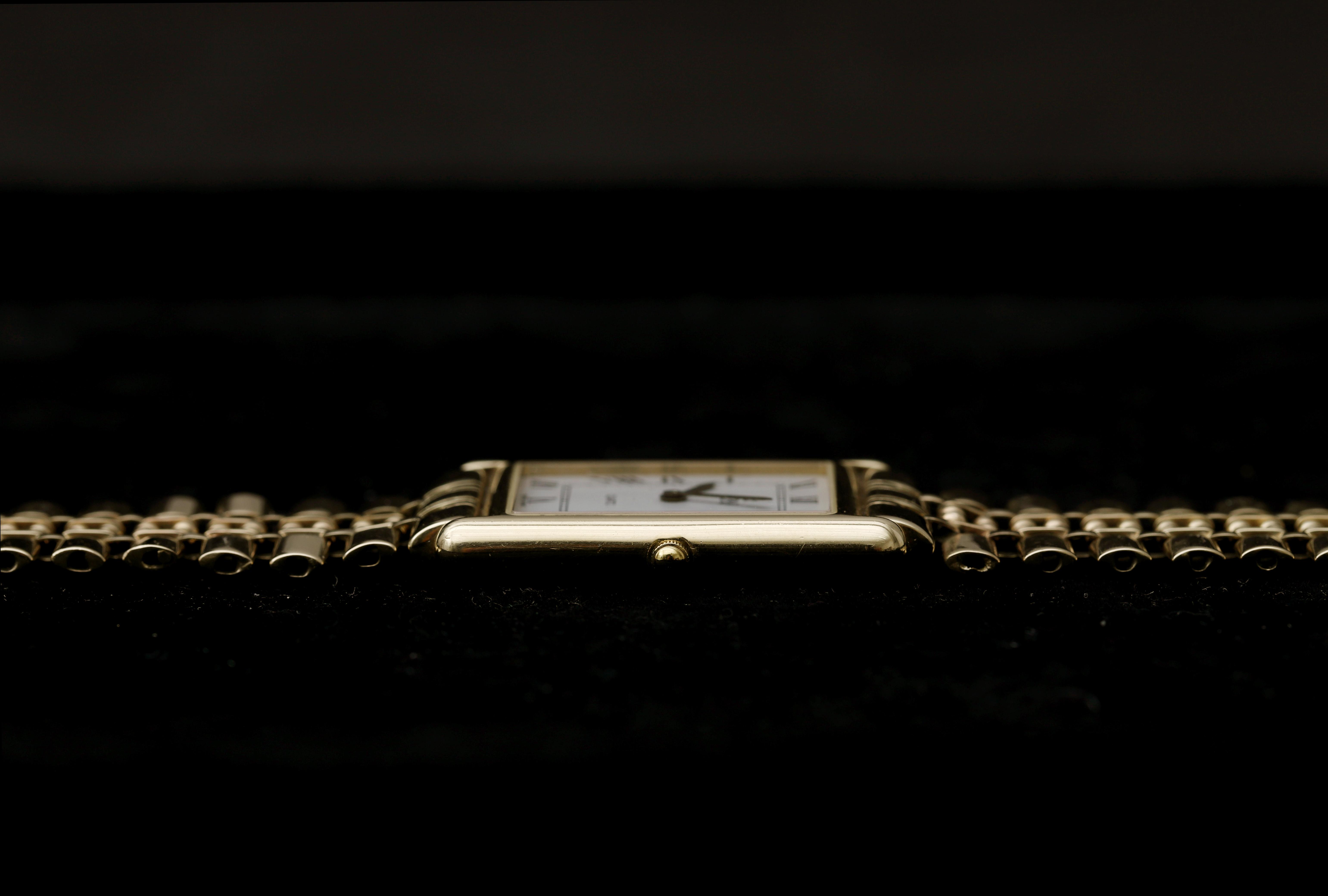 A 14 karat gold Arpas women's wristwatch, - Image 6 of 7