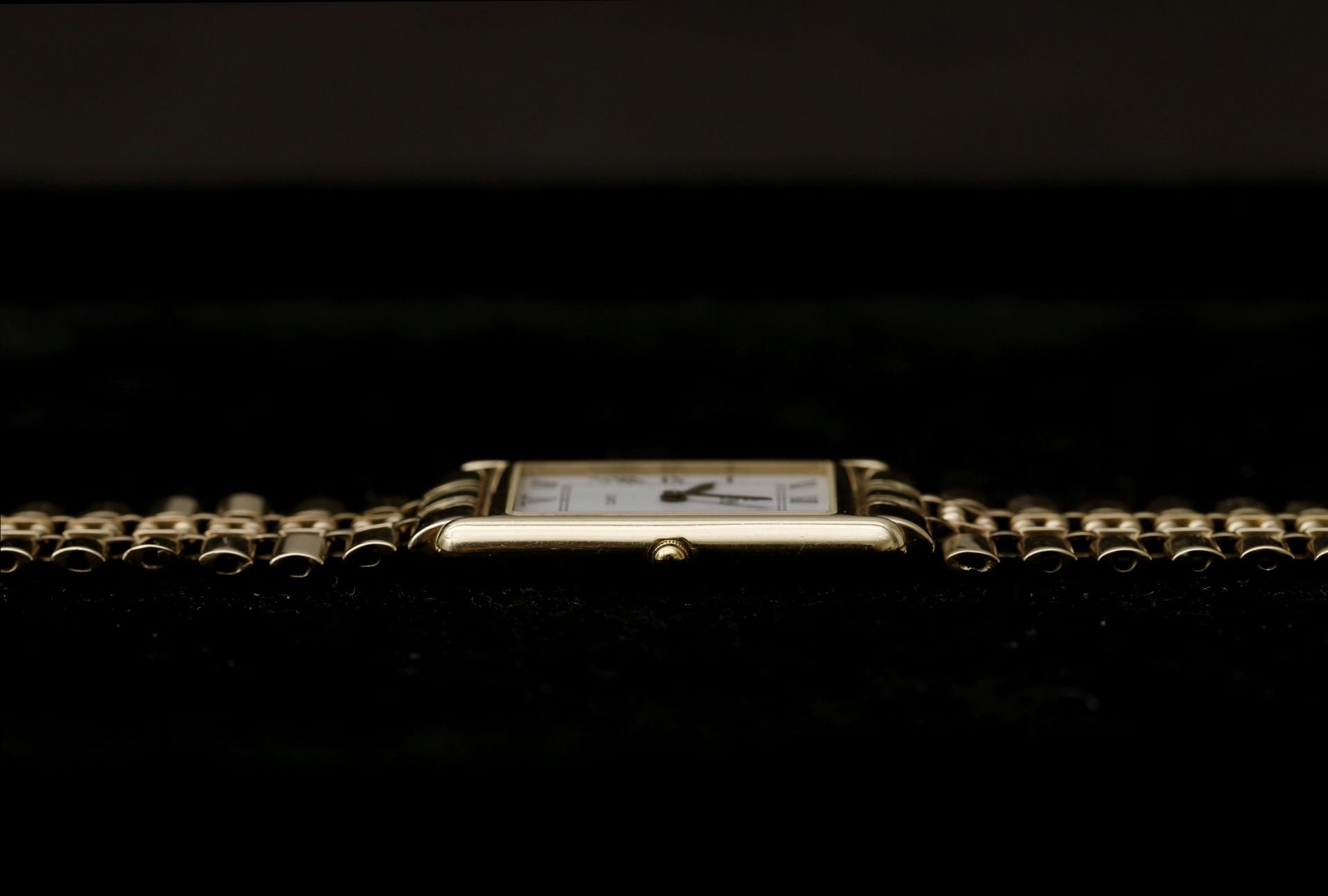 A 14 karat gold Arpas women's wristwatch,  - Bild 6 aus 7