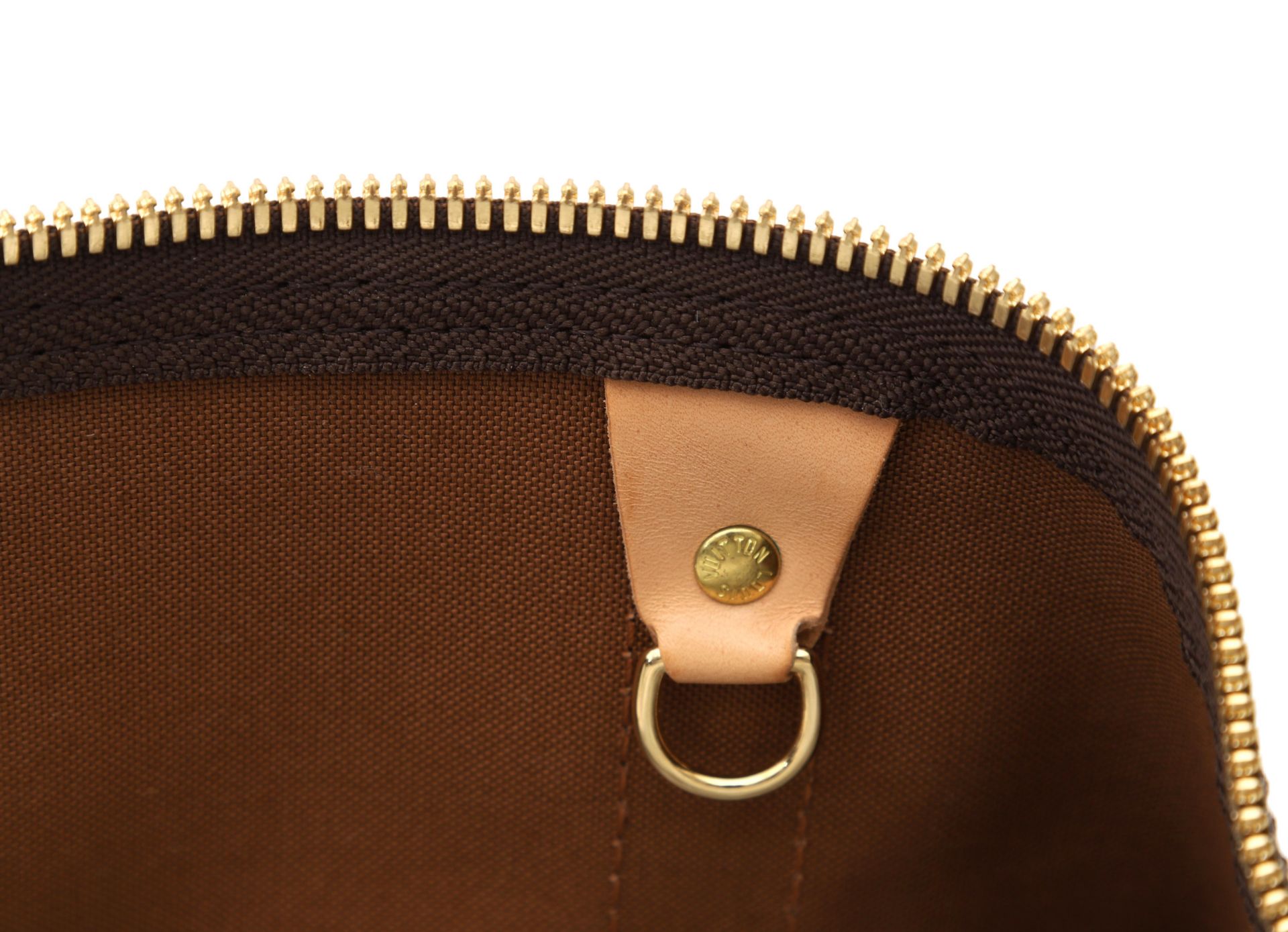 An original vintage Louis Vuitton travel bag, model Keepall 55 - Bild 4 aus 13