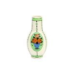 Charles Catteau (1880-1966) A glazed ceramic vase decorated with stylized floral pattern and green