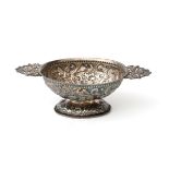 A silver brandy bowl, ca. first quarter of the 18th century. Provenance: Sneek, Friesland, The