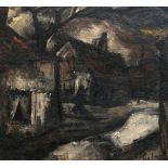 Quirijn van Tiel (1900-1967) "Winterday", signed and dated 'V. Tiel '33' lower right, titled and