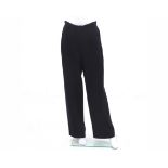 A pair of navy blue Chanel Boutique trousers. Wide legs with two internal pockets at the back. incl.
