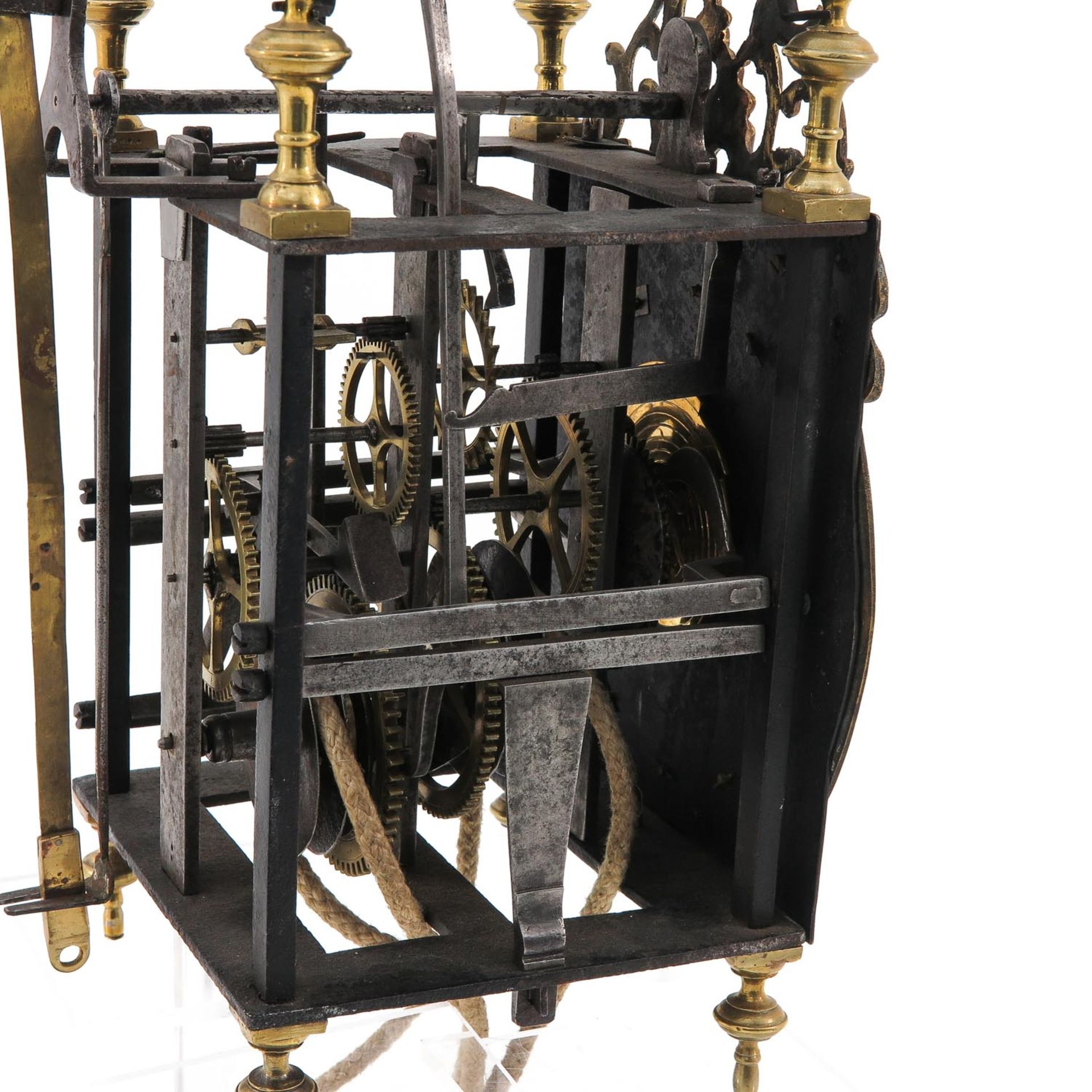 A Lantern Clock Signed Fouquet a Nancy Circa 1760 - Bild 5 aus 8