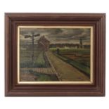 An Oil on Board Painting Signed A. Servaes