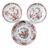 A Collection of 3 Imari Plates