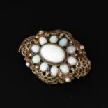 A 19th Century Opal Brooch