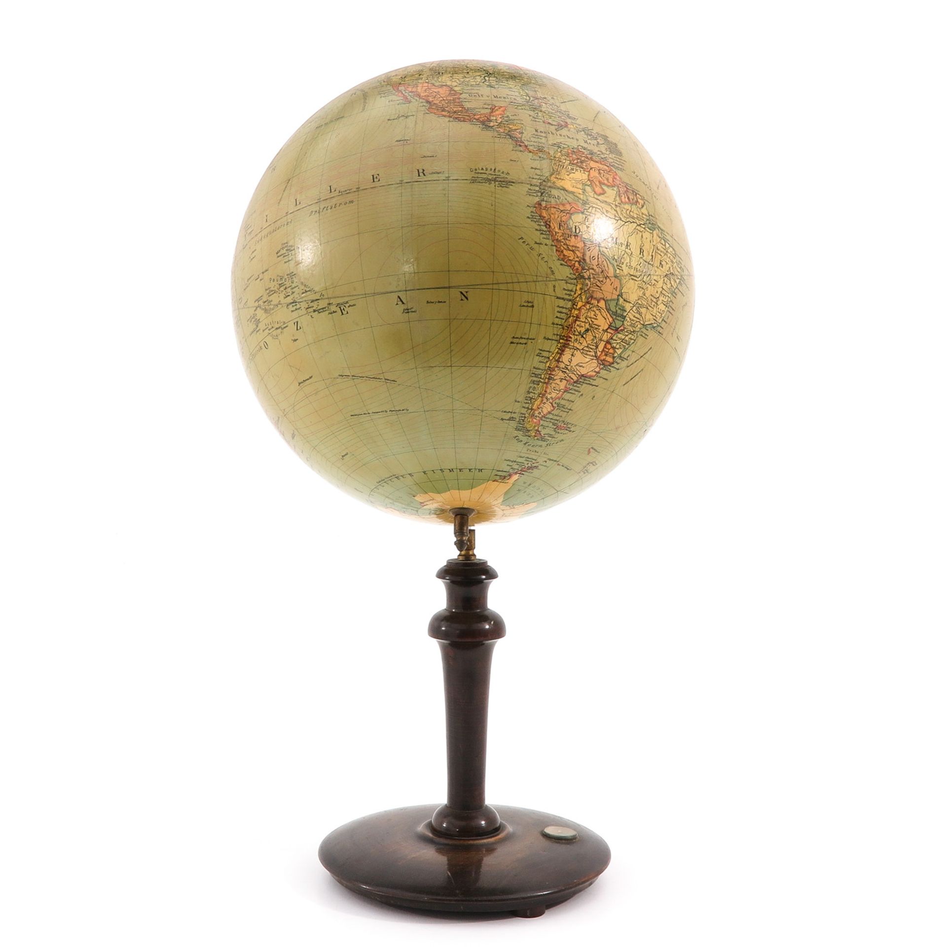 A Columbus Globe Circa 1930 - Bild 4 aus 9