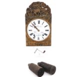 A 19th Century French Comtoise Clock