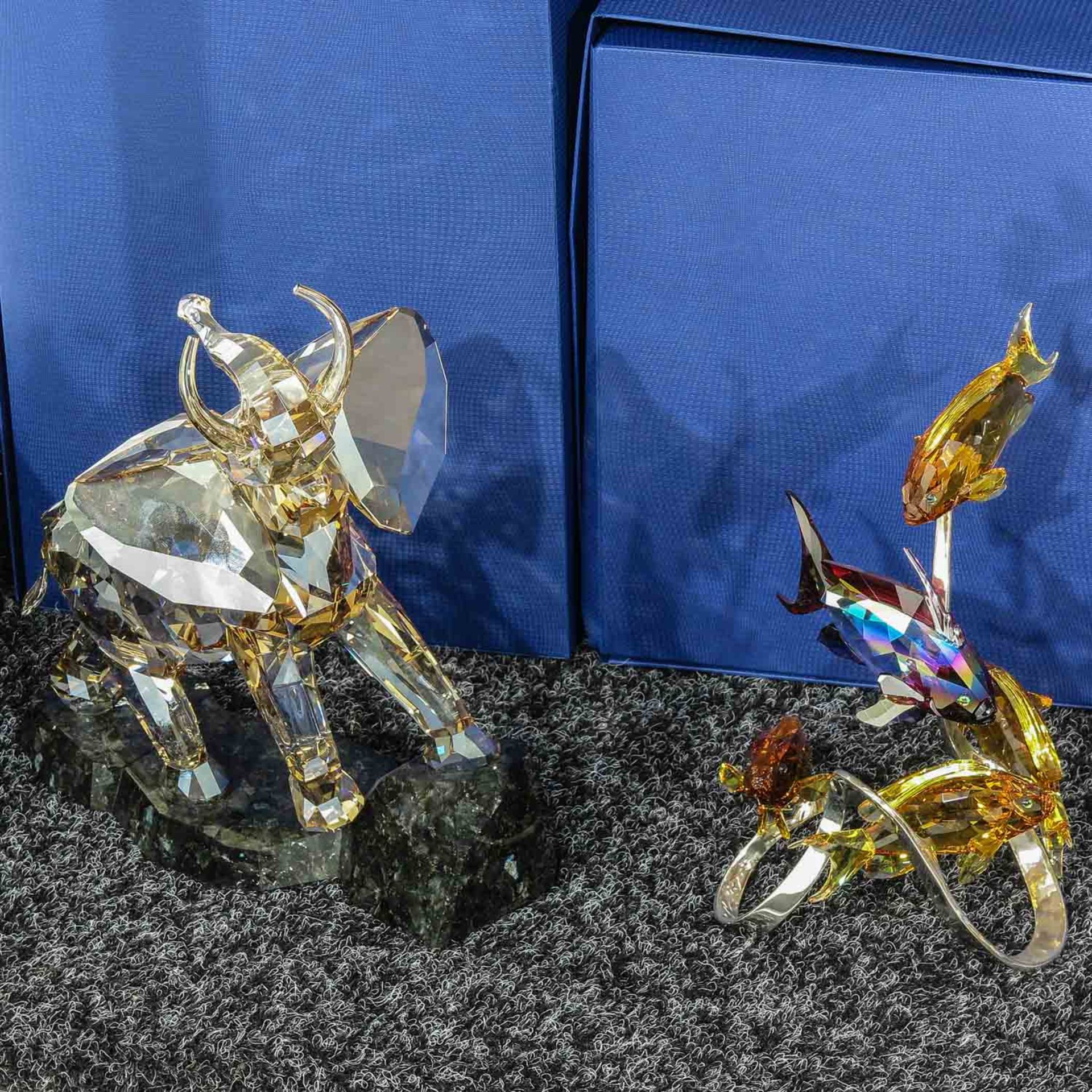 A Collection of Swarovski Crystal Sculptures - Bild 2 aus 4