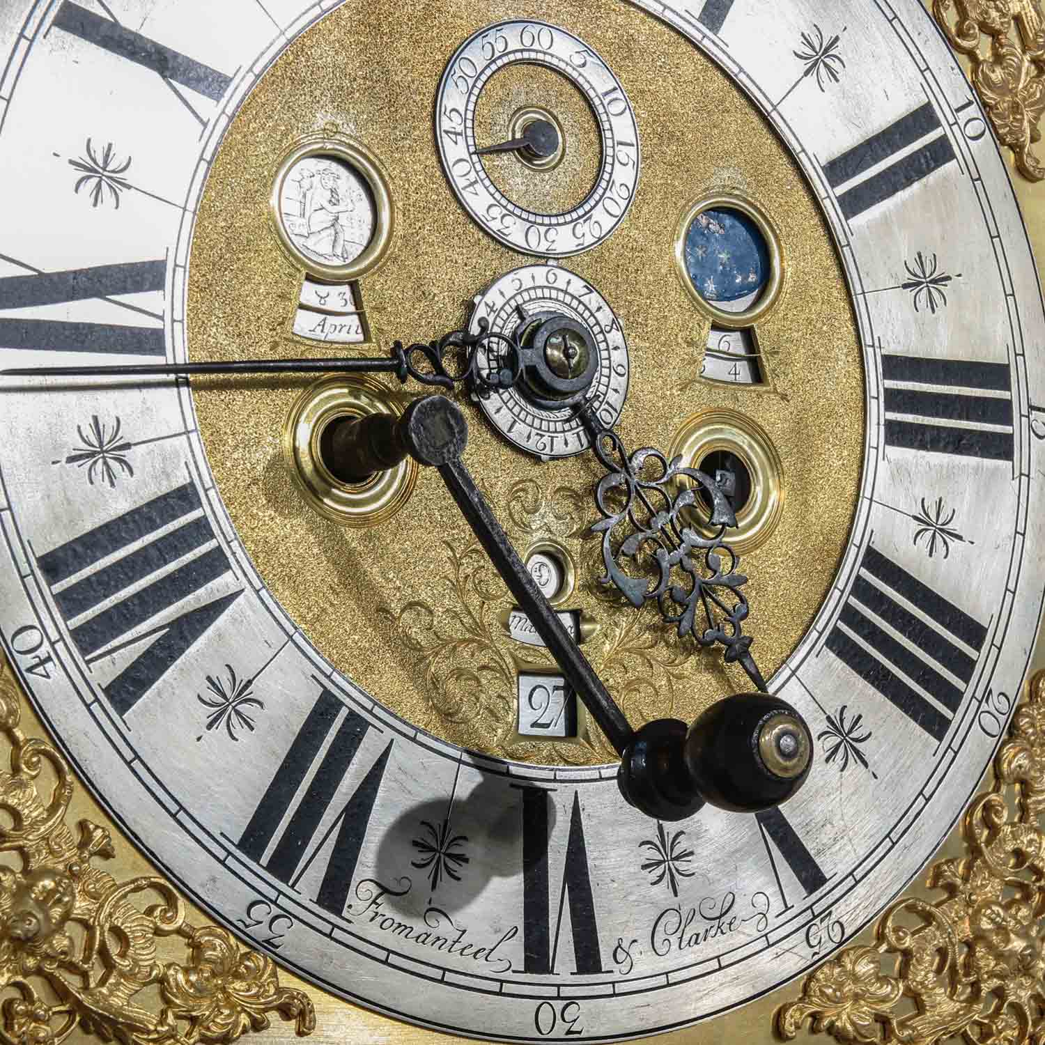 A Fromanteel & Clark Amsterdam Clock Circa 1710 - Image 7 of 8