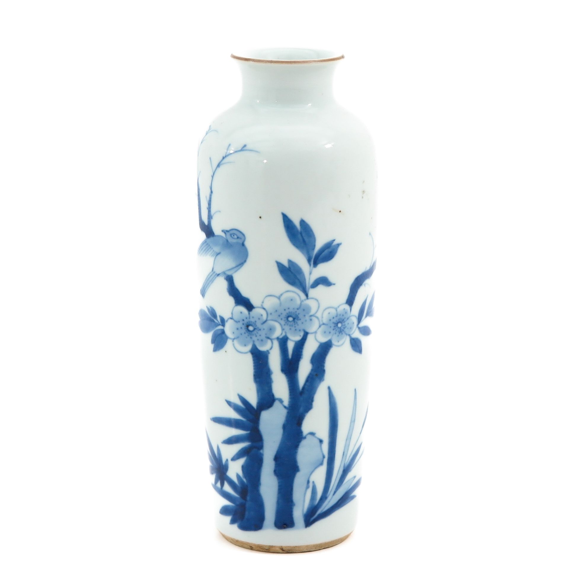 A Blue and White Rolwagen Vase