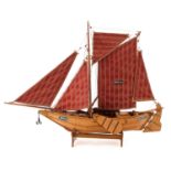 A Wood Model Ship