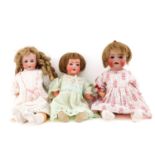 A Lot of Three Dolls