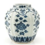 A Blue and White Vase