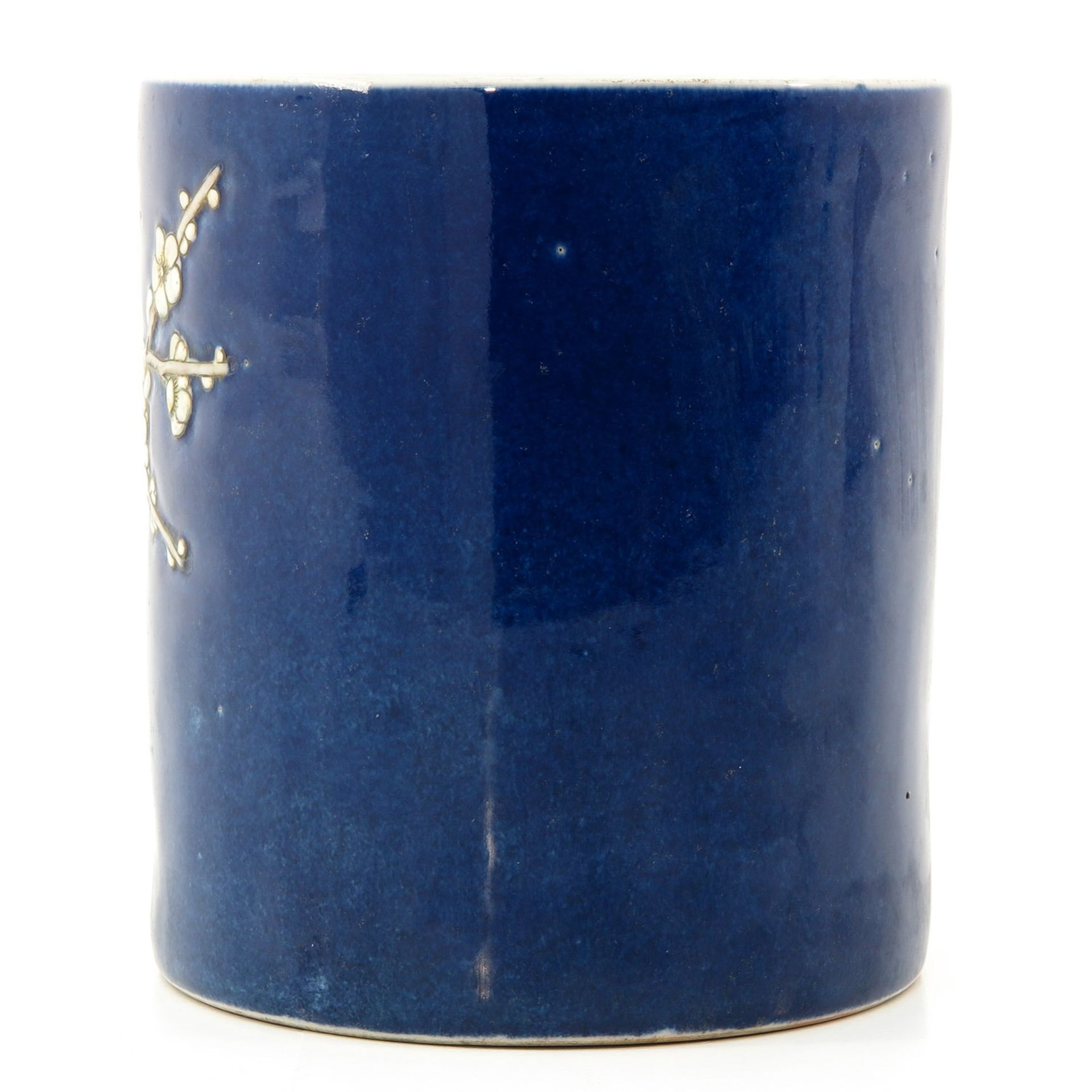 A Polychrome Decor Brush Pot - Bild 3 aus 9