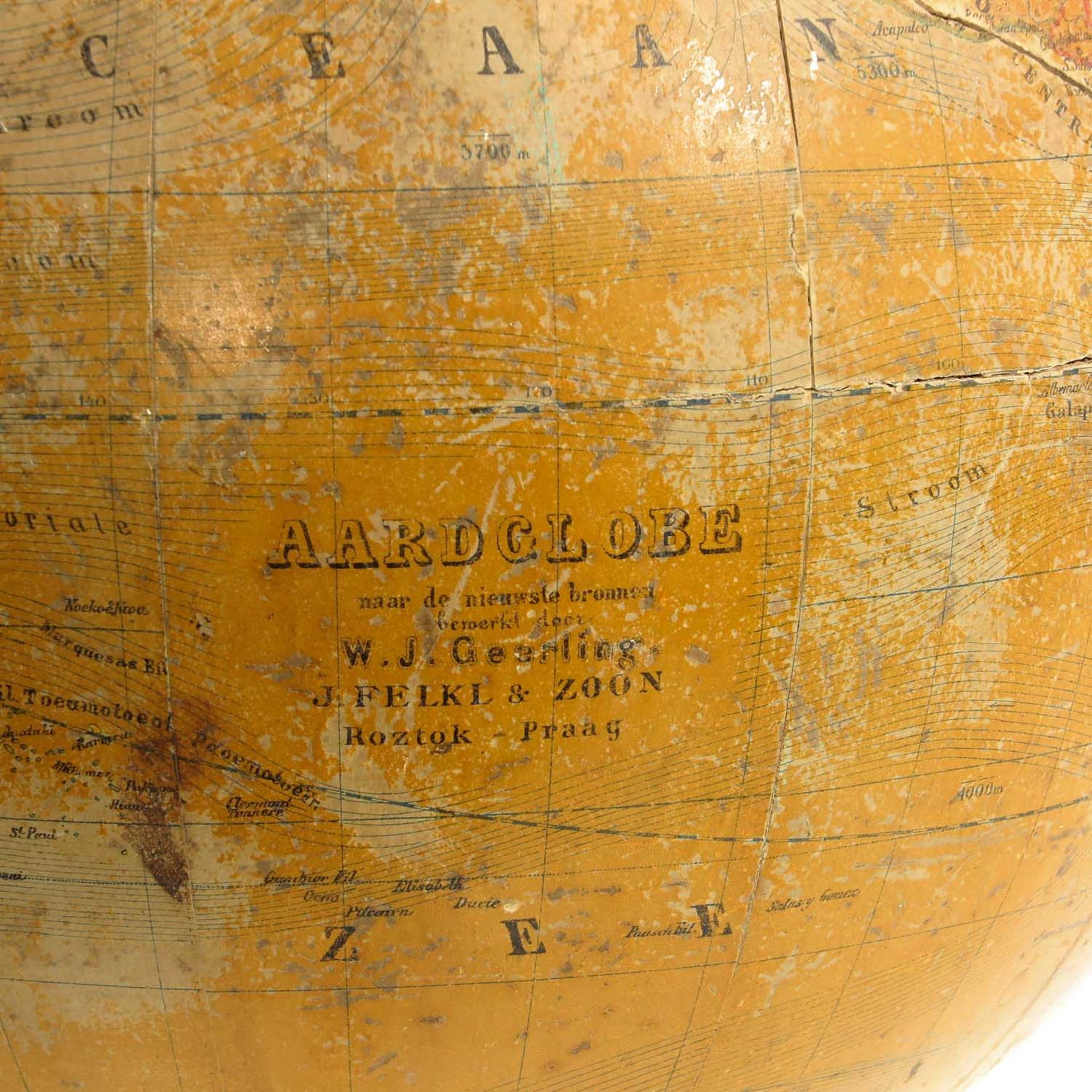 A J. Felkl and Zoon Roztok Globe Circa 1870 - Bild 6 aus 10