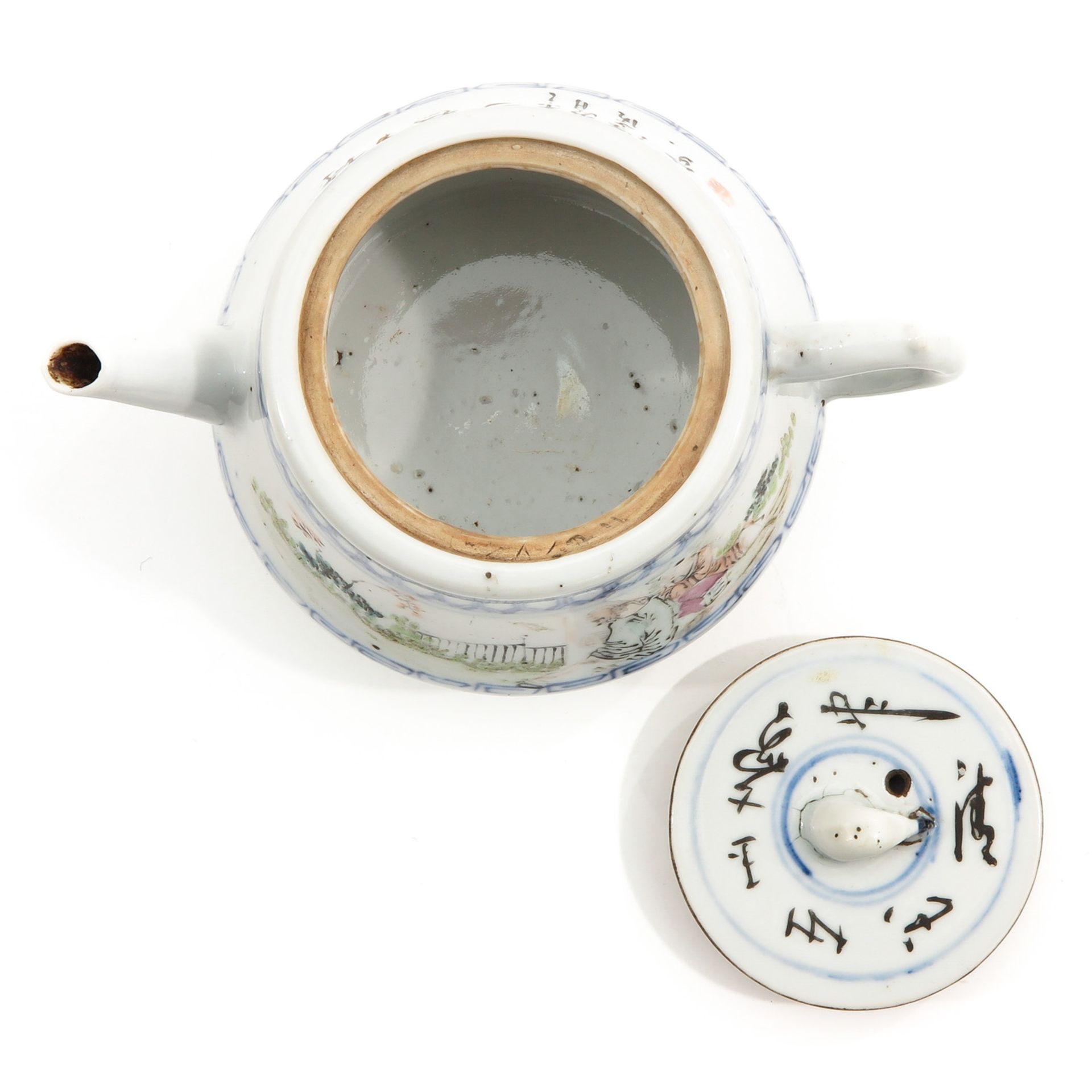 A Qianjiang Cai Decor Teapot - Bild 5 aus 10