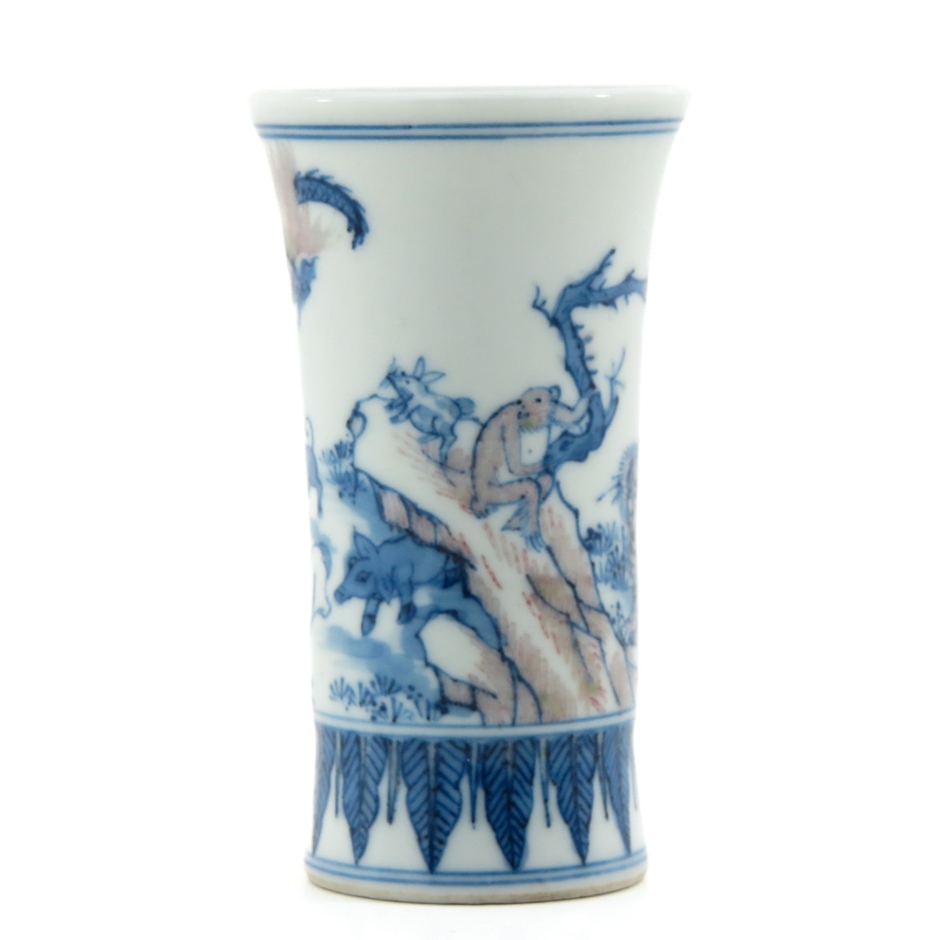 A Small Blue and White Vase - Bild 4 aus 9
