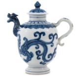 A Blue and White Teapot