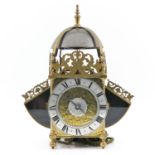 An English Lantern Clock Signed Thomas Knifton Circa